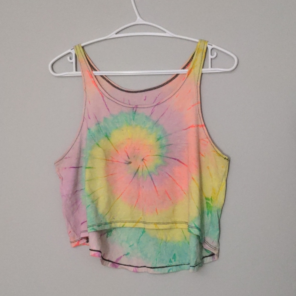 Tie dye crop top